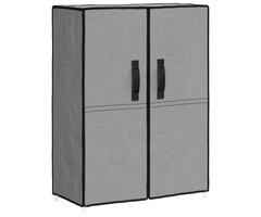 Vidaxl Schuhregal mit 5 Ebenen, Grau, 60x28x90 cm - 32% Rabatt