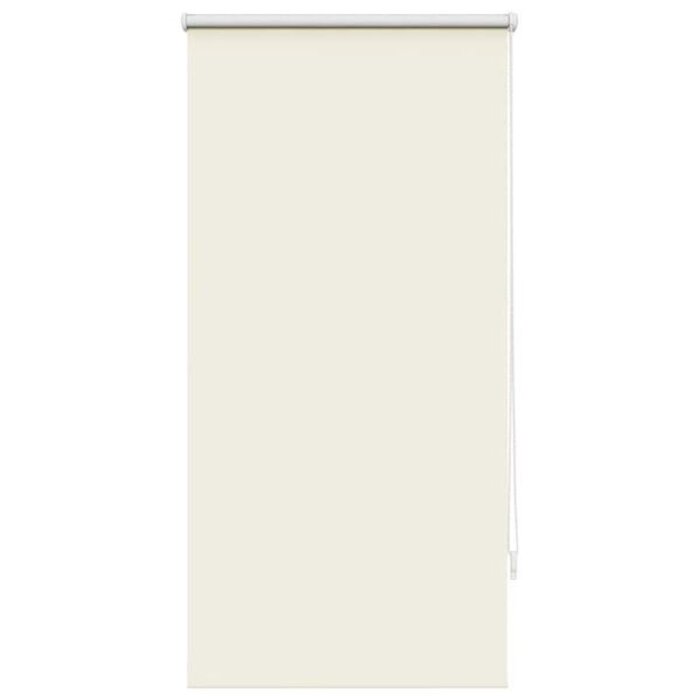 Verdunkelungsrollo 60x120 cm Cremeweiß mit Thermobeschichtung - 30% Rabatt