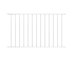 Vidaxl Gartenzaun-Paneel Woerden Weiß 163x75 cm - 32% Rabatt