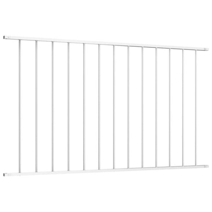 Gartenzaun-Paneel Woerden Weiß 163x75 cm - 32% Rabatt