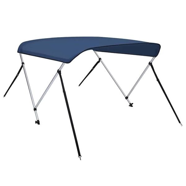 Bimini-Top 2-Bügel 180x150x110 cm Marineblau - 34% Rabatt