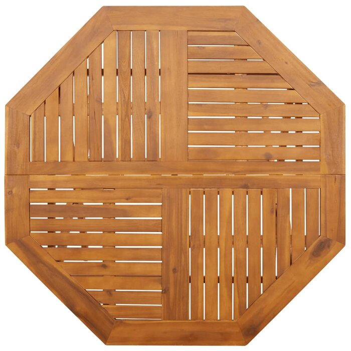 Klapptisch für den Garten Ø110 cm Akazienholz - 35% Rabatt