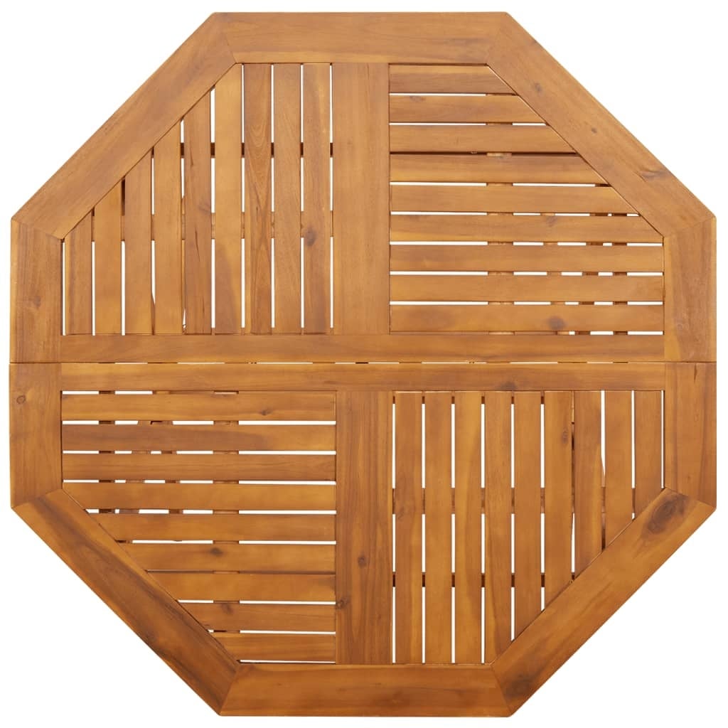 Klapptisch für den Garten Ø110 cm Akazienholz - 35% Rabatt