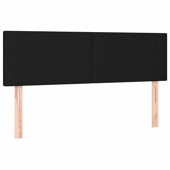 Stilvolles Bett-Kopfteil 144 cm Schwarz - 33% Rabatt