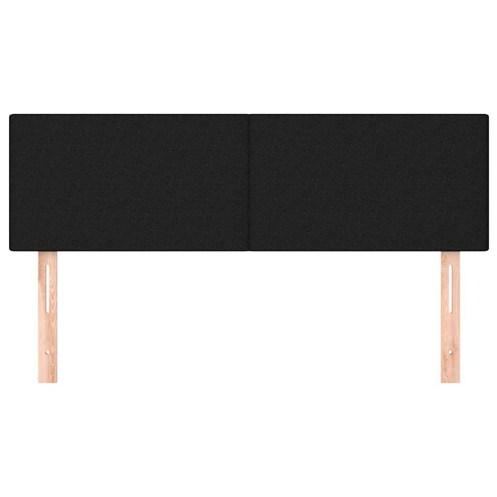 Stilvolles Bett-Kopfteil 144 cm Schwarz - 33% Rabatt