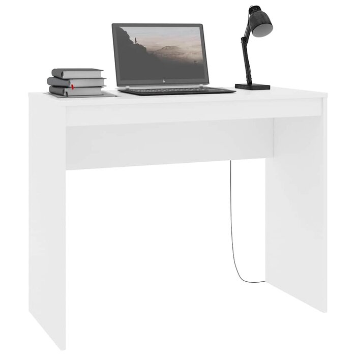 Moderner Schreibtisch Weiß 90x40x72 cm - 33% Rabatt