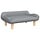Gemütliches Hundesofa in Hellgrau 70x40x24 cm - 33% Rabatt