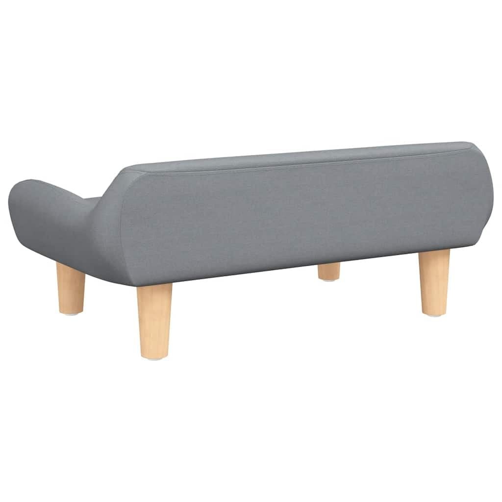 Gemütliches Hundesofa in Hellgrau 70x40x24 cm - 33% Rabatt