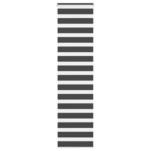 Doppelrollo Zebra-Rollo 60x200 cm Schwarz - 29% Rabatt