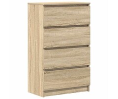 Moderne Kommode Sonoma-Eiche 60x98,5 cm - 34% Rabatt