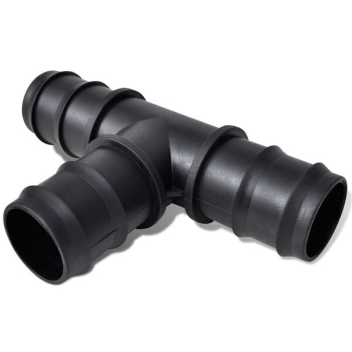 Bypass-Set Pool-Solarheizung Weiß-Schwarz S - 31% Rabatt