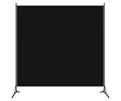 Raumteiler 175x180 cm schwarz - 31% Rabatt