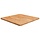 Massive Eichenholz-Tischplatte 60x60 cm, hellbraun - 34% Rabatt