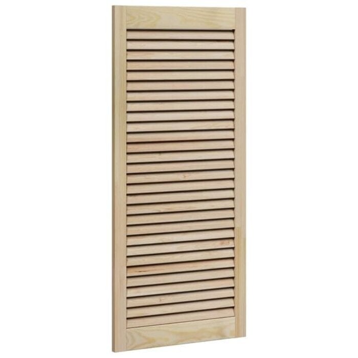 Schranktür aus massivem Kiefernholz 110x49,5 cm - 28% Rabatt
