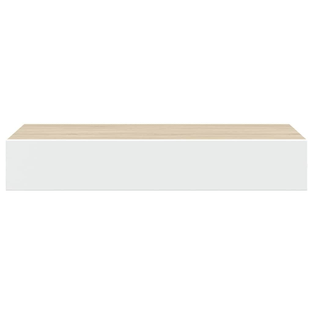 Wandregal mit Schublade Eichenoptik 60x23,5 cm - 33% Rabatt