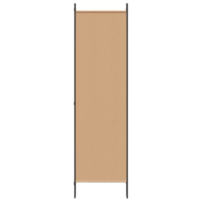 Vidaxl 5-Panel Raumteiler beige 250 x 180 cm - 32% Rabatt