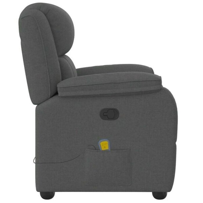 Vidaxl Massagesessel Dunkelgrau verstellbar - 35% Rabatt
