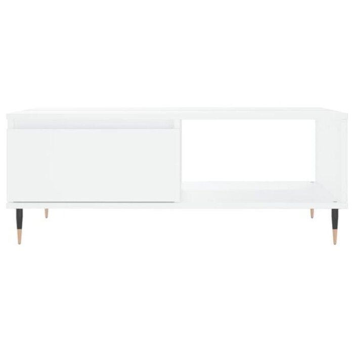 Couchtisch 90x60x35 cm Weiß - 33% Rabatt auf das Ausstellungsstück