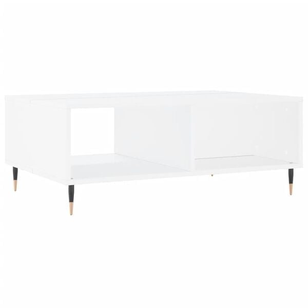 Couchtisch 90x60x35 cm Weiß - 33% Rabatt auf das Ausstellungsstück