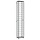 Weinregal für 57 Flaschen, 34x18x200 cm, Schwarz - 35% Rabatt