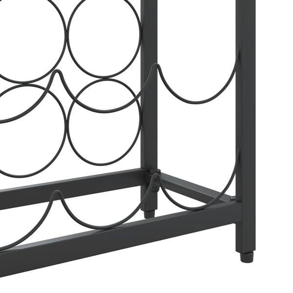 Weinregal für 57 Flaschen, 34x18x200 cm, Schwarz - 35% Rabatt