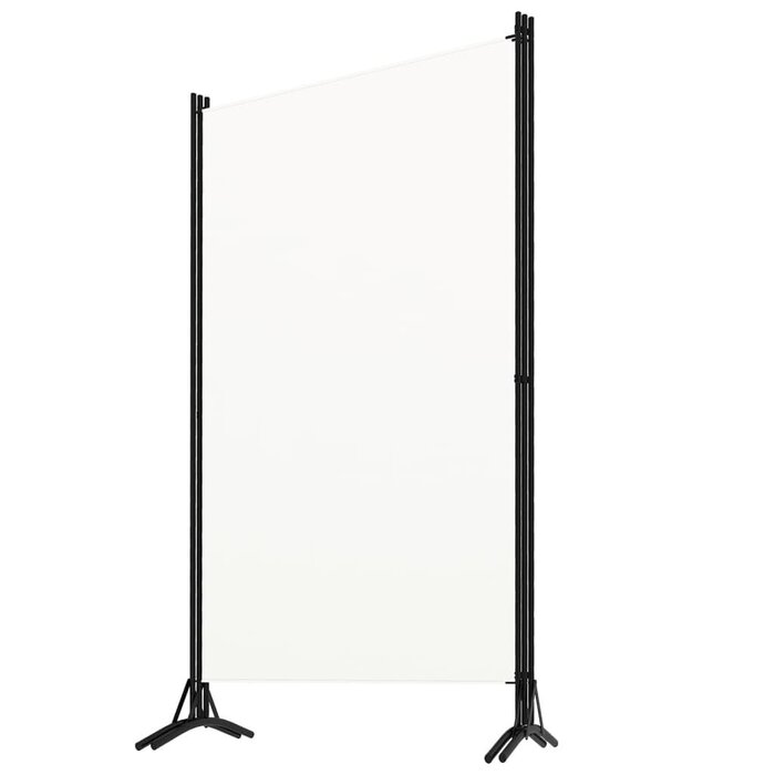 Raumteiler 3 Paneele 260x180cm Weiß Wit zwart M - 33% Rabatt