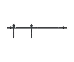Vidaxl Schiebetürbeschlag-Set 91 cm Schwarz M - 31% Rabatt