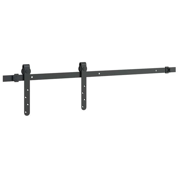Vidaxl Schiebetürbeschlag-Set 91 cm Schwarz M - 31% Rabatt