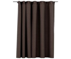 Vidaxl Verdunkelungsvorhang Leinenoptik Taupe 290x245cm - 33% Rabatt