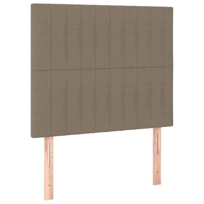 Vidaxl Stoff Kopfteil 90x128cm Taupe - 29% Rabatt