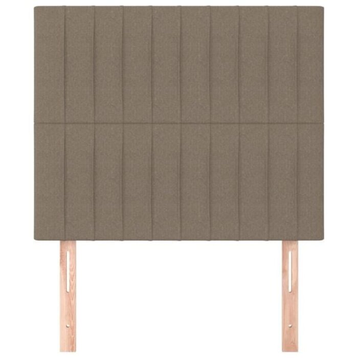 Vidaxl Stoff Kopfteil 90x128cm Taupe - 29% Rabatt