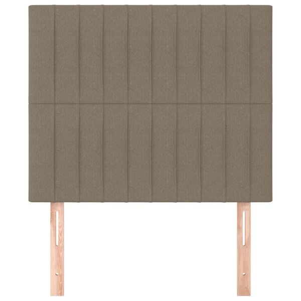 Vidaxl Stoff Kopfteil 90x128cm Taupe - 29% Rabatt