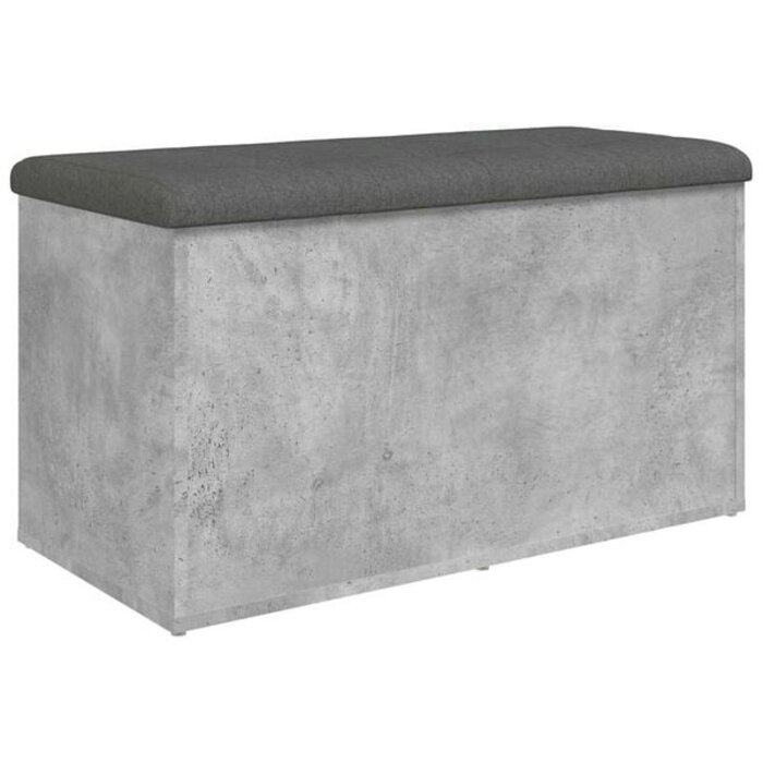 Vidaxl Aufbewahrungsbank in Betongrau - 82x42x45 cm - 34% Rabatt