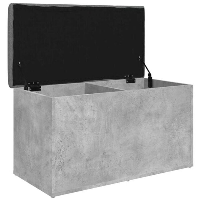 Vidaxl Aufbewahrungsbank in Betongrau - 82x42x45 cm - 34% Rabatt