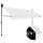 Manuelle Markise 350 cm Creme mit LED - 34% Rabatt
