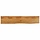 Tischplatte Mangoholz 160x30 cm Naturkante, Eichenoptik - 34% Rabatt