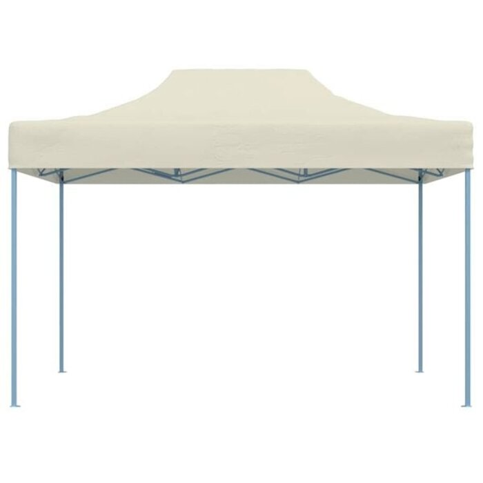 Vidaxl Faltbares Partyzelt 3x4m in Creme - 34% Rabatt - Gartenpavillon
