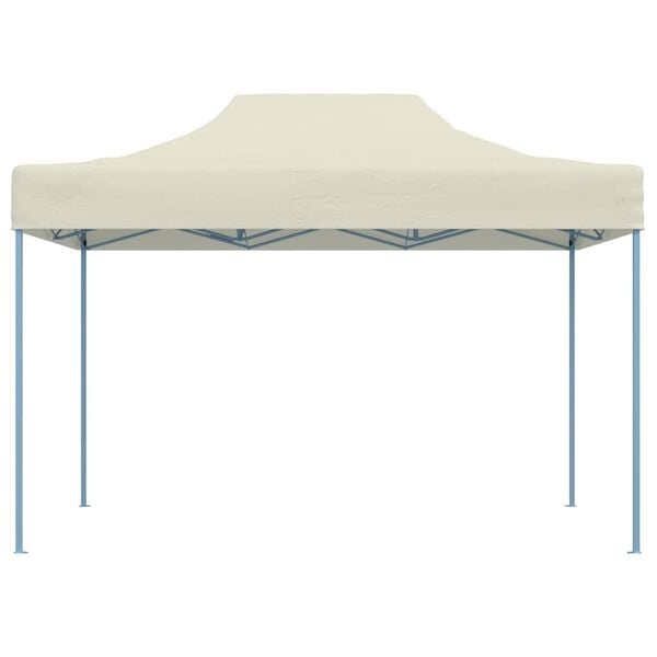 Vidaxl Faltbares Partyzelt 3x4m in Creme - 34% Rabatt - Gartenpavillon