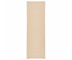 Vidaxl Teppich ZIZUR 80x250 cm, Jute-Optik, beige - 34% Rabatt