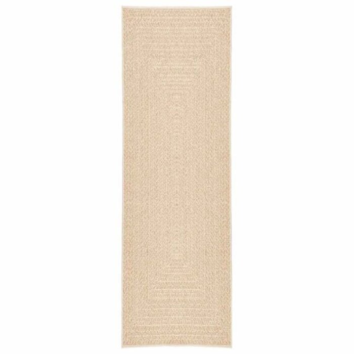 Vidaxl Teppich ZIZUR 80x250 cm, Jute-Optik, beige - 34% Rabatt