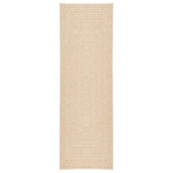 Vidaxl Teppich ZIZUR 80x250 cm, Jute-Optik, beige - 34% Rabatt
