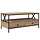 Moderner Couchtisch in Eichenoptik 100 x 51 cm - 34% Rabatt