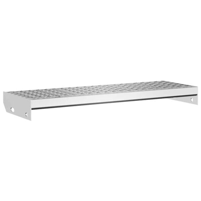 Vidaxl Gitterrost-Treppenstufe 70x24x7 cm verzinkt - 32% Rabatt