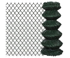 Vidaxl Drahtgitterzaun PVC-beschichtet grün 0,8 x 25 m - 34% Rabatt