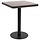 Bistrotisch 60x60 cm MDF Dunkelbraun - 34% Rabatt