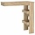 Wandmontierter Bartisch Sonoma-Eiche 102x45x103,5 cm - 34% Rabatt