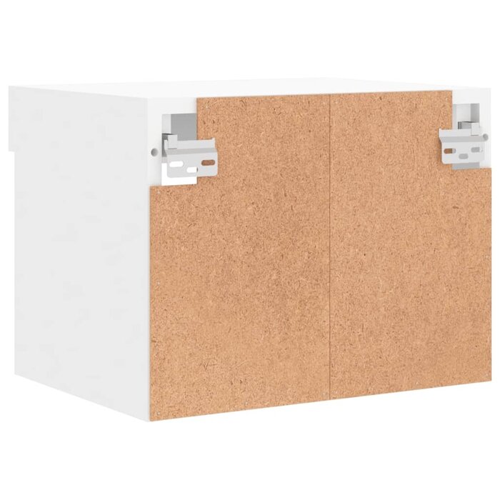 Vidaxl Wand-Nachtschrank mit LED Weiß 40x30x30 cm - 30% Rabatt
