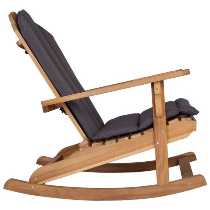 Vidaxl Adirondack Garten-Schaukelstuhl aus Teakholz - 35% Rabatt