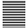 Doppelrollo Zebra 130x100 cm Schwarz - 31% Rabatt auf Retourenware