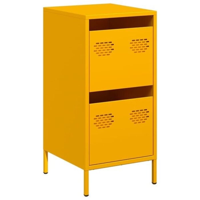 Vidaxl Designer-Kommode in Senfgelb 35x39x73,5 cm - 34% Rabatt
